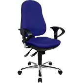 Topstar Bürodrehstuhl "Support SY Deluxe" blau