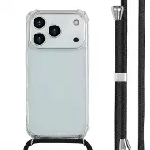 IMoshion Apple iPhone 17 Pro Hülle - Kunststoff - - Backcover/Hülle mit Band/Hard Case - Transparent