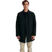 Sepiia 2 Mantel Schwarz S Herren Schwarz S