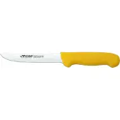 Arcos Ausbeinmesser 6 Zoll mit Klinge Edelstahl Nitrum 160 mm, Profi-Ausbeinmesser, Ergonomischer Polypropylen-Griff, Serie 2900, Farbe gelb