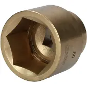Ks Tools 963.342, 3/4", 6 Kopf/Köpfe, 36 mm, Aluminium-Bronze, DIN 3120, ISO 1174, DIN 3124, ISO 2725-1, 60 mm