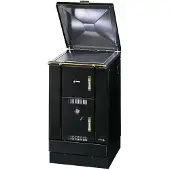 Wamsler wasserführender Küchenofen | K 158 CL | 22 kW | Schwarz/Gold