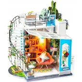 Rolife ROBOTIME DG12, DIY-Miniaturhaus, Junge/Mädchen, 14 Jahr(e), Erwachsene/Kinder, Mehrfarbig, Nicht für Kinder unter 36 Monaten geeignet