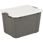 BranQ Aufbewahrungsbehälter Velur 30 L grau