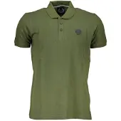 Gianmarco Venturi Verde Baumwoll Herren Polo