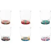 Excelsa Set Von 6 Wasserglas New Delhi Glas 34 cl Bunt