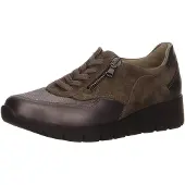 Waldlaufer Schnürhalbschuhe in braun, Gr. 9