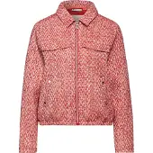 Street One Short Boucle Jkt mandarin red 36