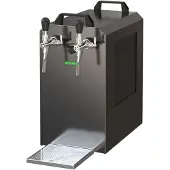 Ich-zapfe Zapfanlage, Bierzapfanlage STREAM 80K mit Luftpumpe Bierkoffer, Durchlaufkühler 2-leitig Trockenkühler