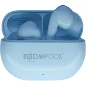 Boompods , TWS Kopfhörer Bluetooth 5.3 Extra Bass EchoBuds, Himmelblau