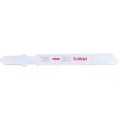 RUKO Stichsägeblätter,HSS bi-metal 77,0 mm (3) 21 Tpi