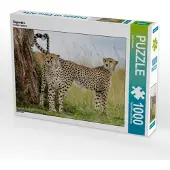 CALVENDO Geparden 1000 Teile Puzzle quer 640x480mm, Gerlach Ingo; 7318364