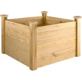 Dema Blumenhochbeet aus Holz 104x104x77 cm Florian