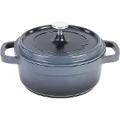 Contacto AluChef Cocotte, rund 20 cm / grau