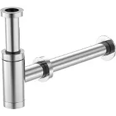 Steinberg Serie 100 Designsiphon ohne Ablaufgarnitur, 1001696, Farbe: Chrom