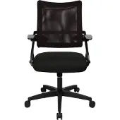 Topstar Bürostuhl New S'move, DS100A T200 Stoff schwarz, Gestell schwarz