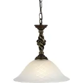 Elstead Lighting Elstead Pembroke Hängeleuchte E27 Schwarz, Gold, UK