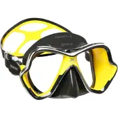 Mares X Vision Chrome Liquidskin Tauchmaske Schwarz Herren,Damen Schwarz One Size