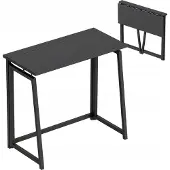 MarkAdler Klappbarer Schreibtisch Minimalistisch Leicht LOFT Leader 1.5 Schwarz