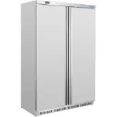 Polar C-Serie Doppeltür-Gefrierschrank Edelstahl