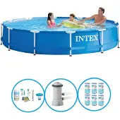 Intex Pool Metal Frame - Pool-Paket - 366x76 cm
