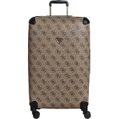 GUESS Berta 28 IN - 4-Rollen-Trolley 77 cm erw. (dark taupe logo)