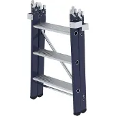 Proregal Einsteckteil für Plattformleiter steckbar | plus 3 Stufen | Aluminium