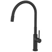 SAT Spültischarmatur Flexi, mattschwarz SATBSD290CM