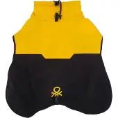 Benetton Waterproof Hundejacke Gelb 30 cm Gelb 30 cm
