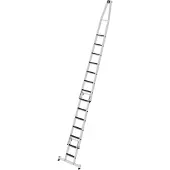 Proregal Stufen-Glasreinigerleiter-Satz mit nivello-Traverse und clip-step R13 Kombi mit 2 Unterteilen