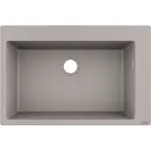 Hansgrohe S51 S510-F660 Einbauspüle 660, Betongrau