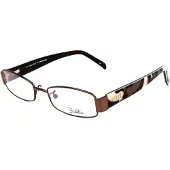 Pucci Ep21362 Brille Braune Rechteckige Fassung