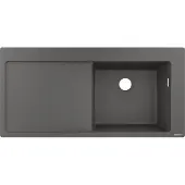 Hansgrohe 43314290 Einbauspüle 450 mit Abtropffläche