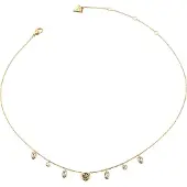 GUESS Jaipur Splendor 16-18" Crystals & 4G Necklace
