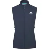 Mountain Equipment Aerotherm Weste Damen Isolationswesten Bergsport Widerstandsfähig DWR Imprägnierung Größe XS blau