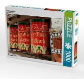 CALVENDO Gebetsmühlen 1000 Teile Puzzle quer 640x480mm, Gerner-Haudum Gabriele; 7352620