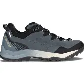 Lowa - Wanderschuhe mit GORE-TEX&reg; - Explorer GTX Lo Slate Blue/Black für Herren aus Leder - Größe 44,5 - Blau