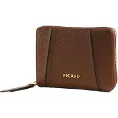 PICARD Geldbörse Chic Way 1 Zip Around Wallet Cognac braun