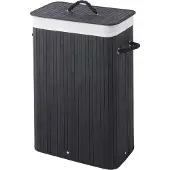 Sealskin Bamboo Laundry basket Black