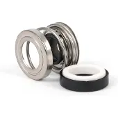 Wiltec Gleitringdichtung Ø 28 x Ø 16 x 24 mm Tiefbrunnenpumpe Wasserpumpe