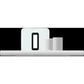 Sonos Arc Ultra Weiß + Era 100 SL Heimkino-Set Weiß