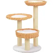 Markenlos Katzenkratzbaum aus Sisal und natürlichem Weidenholz