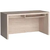 Masseno Schreibtisch SALERNO 150x67x78 cm Bürotisch Computertisch, Eichefarben
