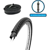 F24Tyre Fahrradreifen SET 26x1,75 Zoll 47-559 Decke Mantel inkl. DV Schlauch