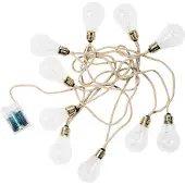 Butlers LED-Lichterkette BULB LIGHTS I