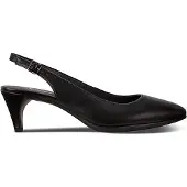 Ecco SHAPE 45 Damen Pumps aus schwarzem Leder 35