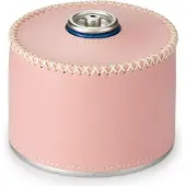 Vislone Gasflaschen-Schutzhülle Tragbare Kunstleder-Gasflaschenhülle für Outdoor-Campingzubehör Rosa