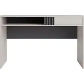 Masseno Schreibtisch PUNTO 120x55x76 cm Bürotisch Computertisch, Kaschmir