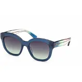 Emilio Pucci EP0254 Shiny light blue 53/19/140 Damen Sonnenbrillen