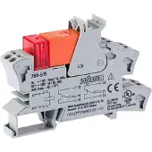 Wago 788-515 Relaismodul,Eingangsnennspannung AC 115 V,2 Wechsler,grau 788515
